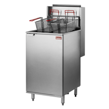 Charger l'image dans la galerie, Friteuse de plancher au gaz, 60 lb, 160 000 BTU, naturel