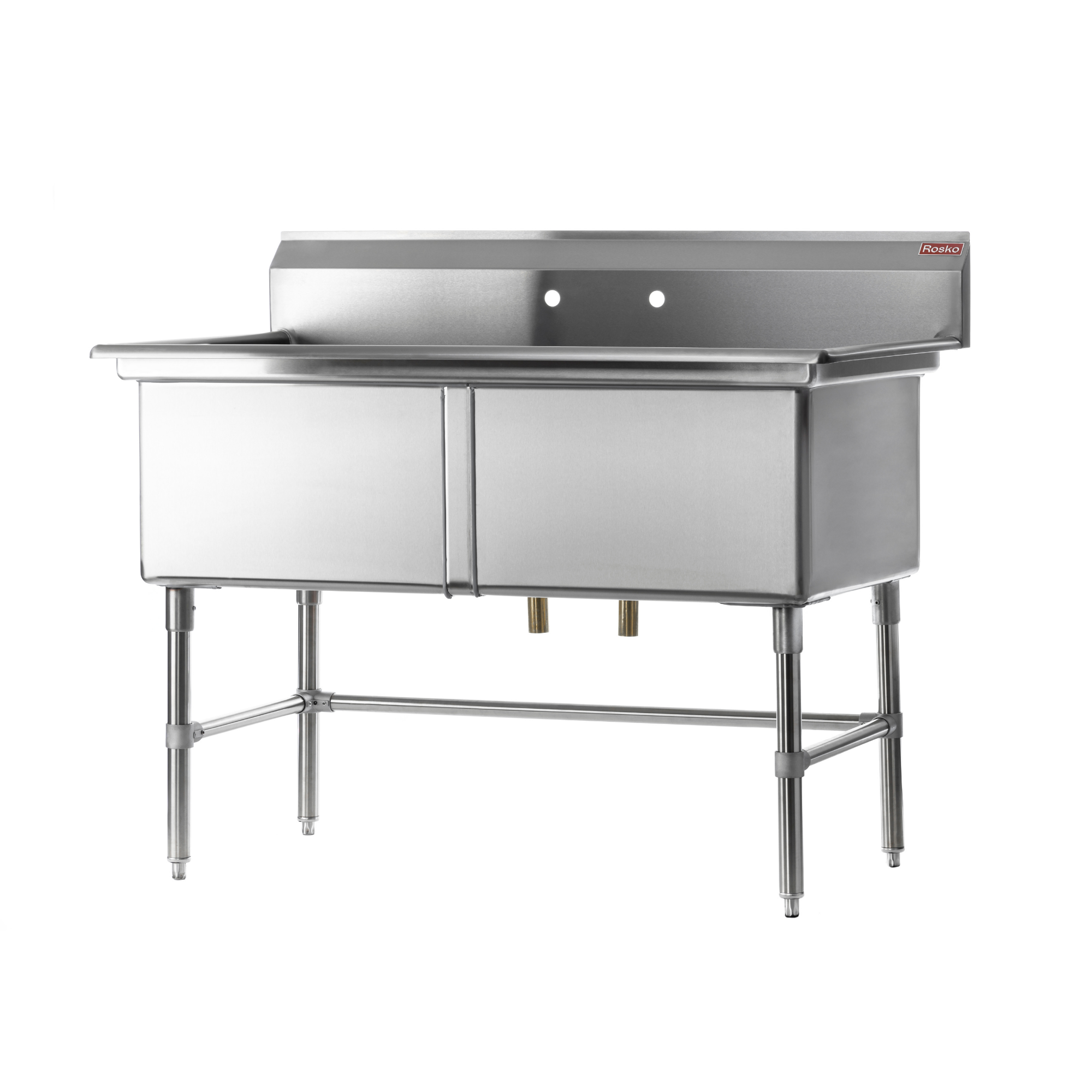 Baïa16 - PRO Cuisine - Évier de cuisine double sous plan - Acier Inox -  Liquidation Plomberie Rive-Sud